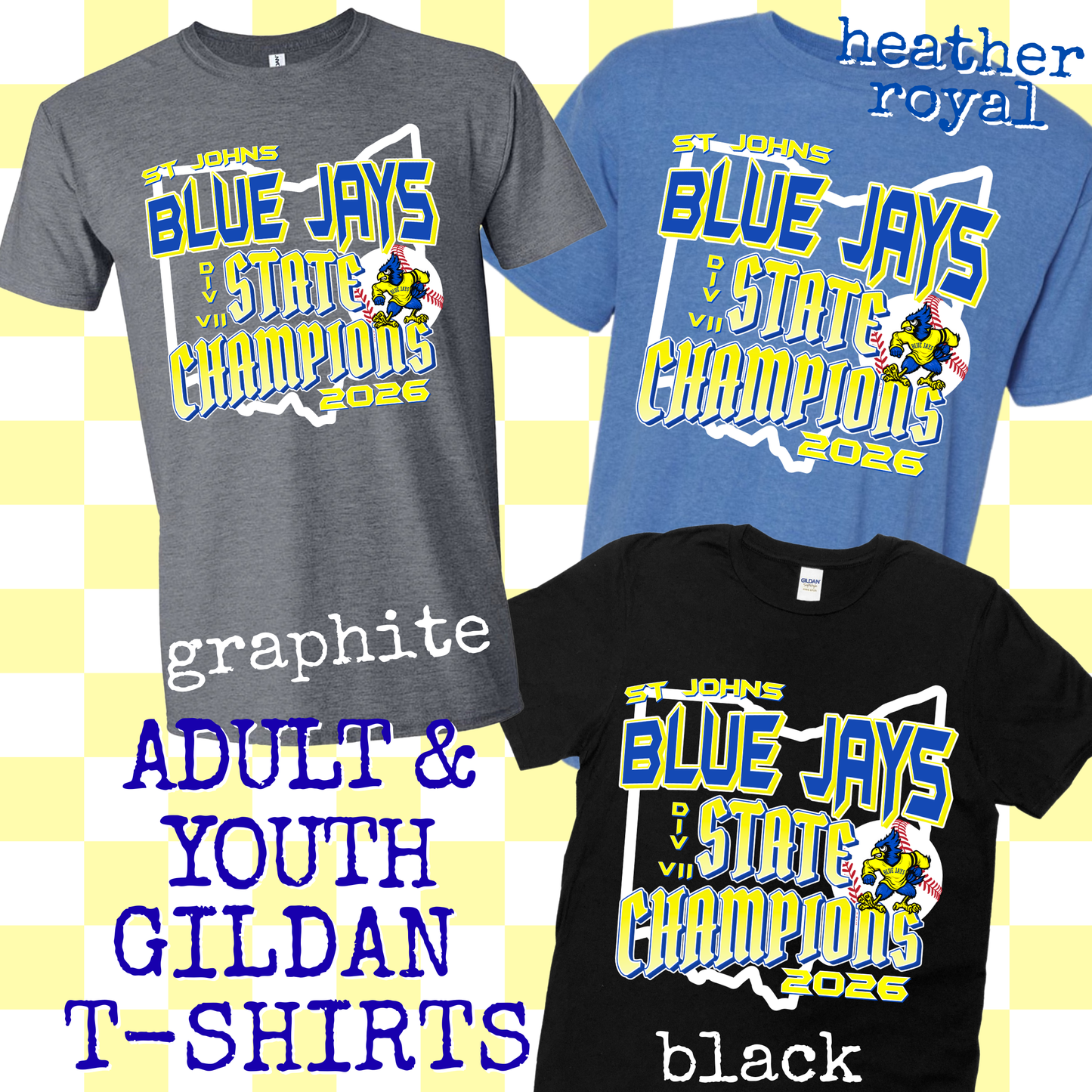 DSJ State Champs Gildan Tee