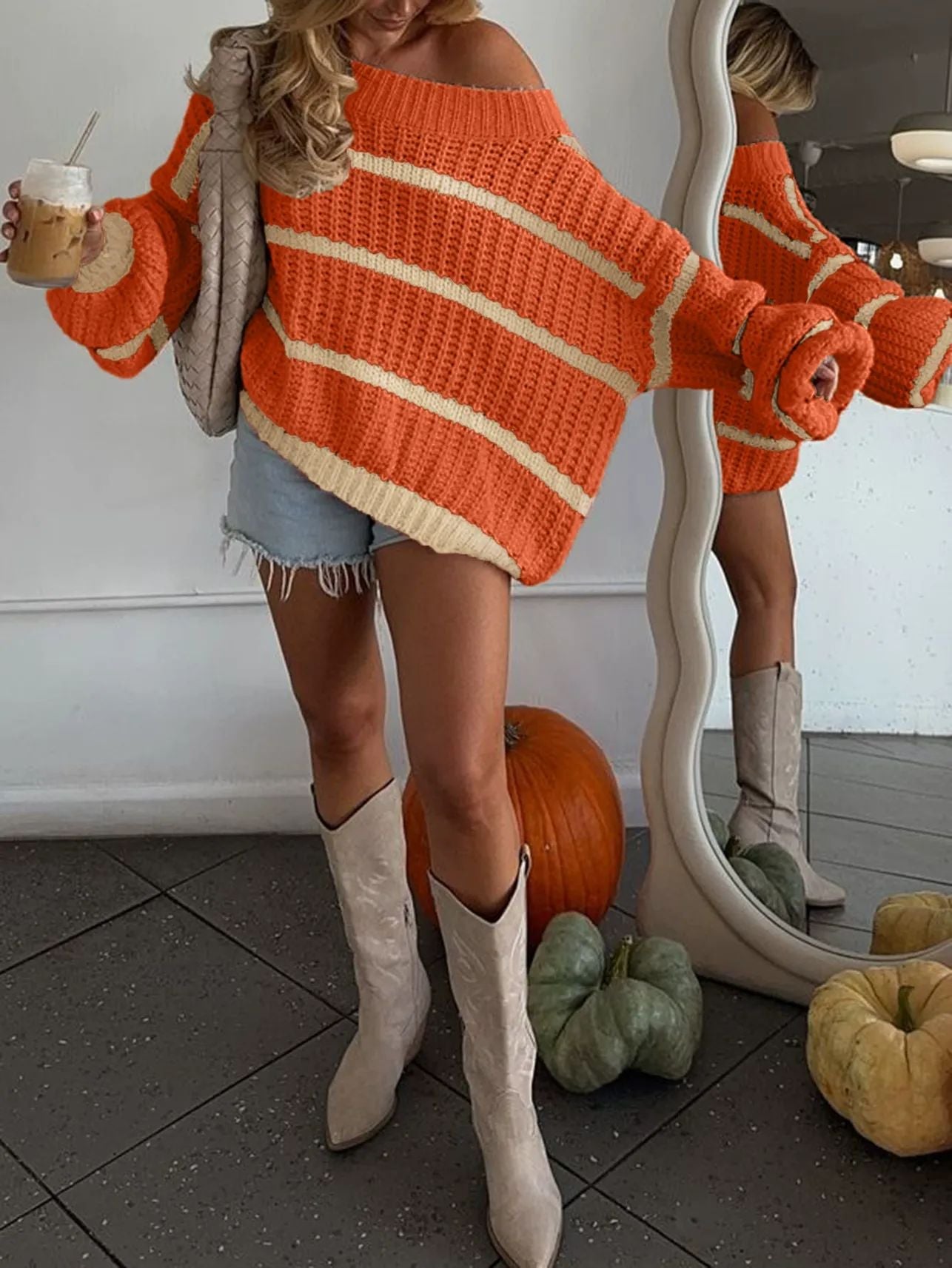 Fireside Stripe Knit Sweater