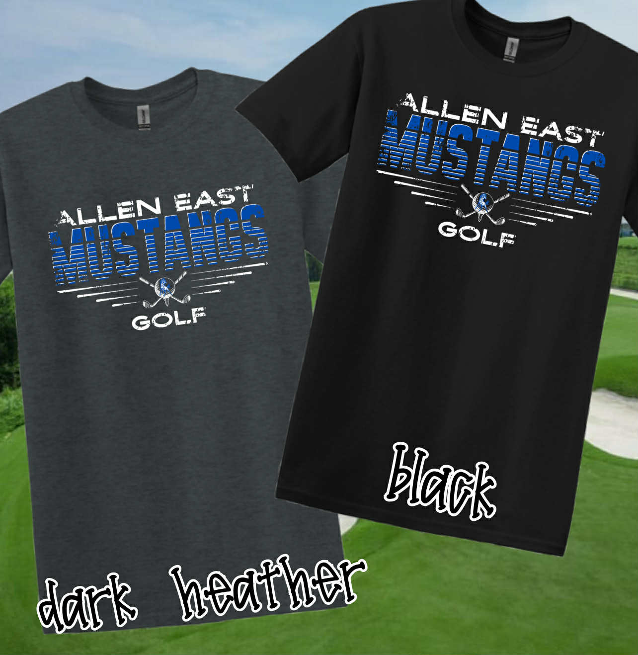 Mustangs Golf Tee