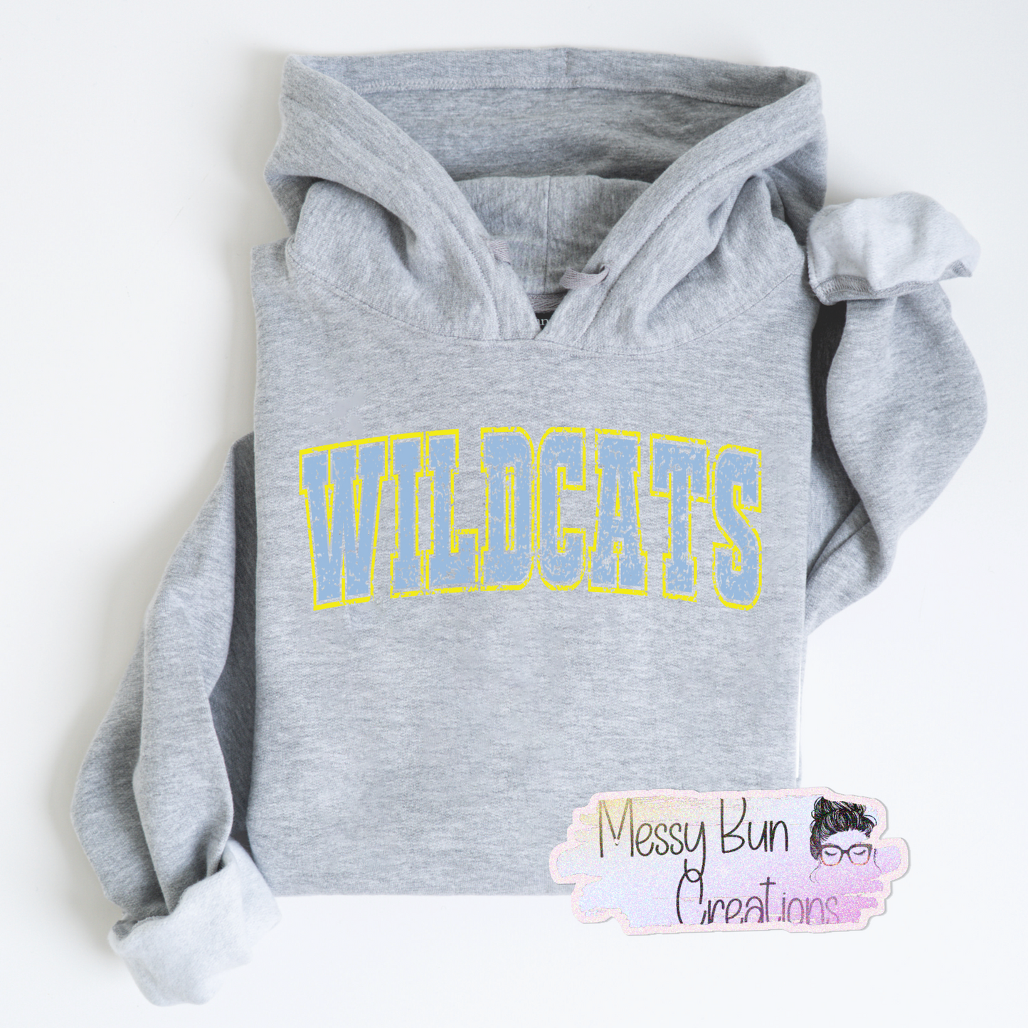 Wildcats Grunge Hoodie Youth