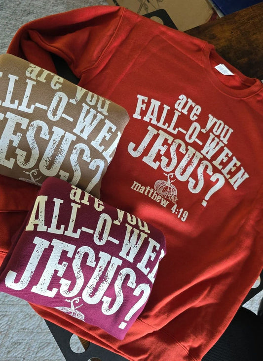 Falloween Crew Maroon