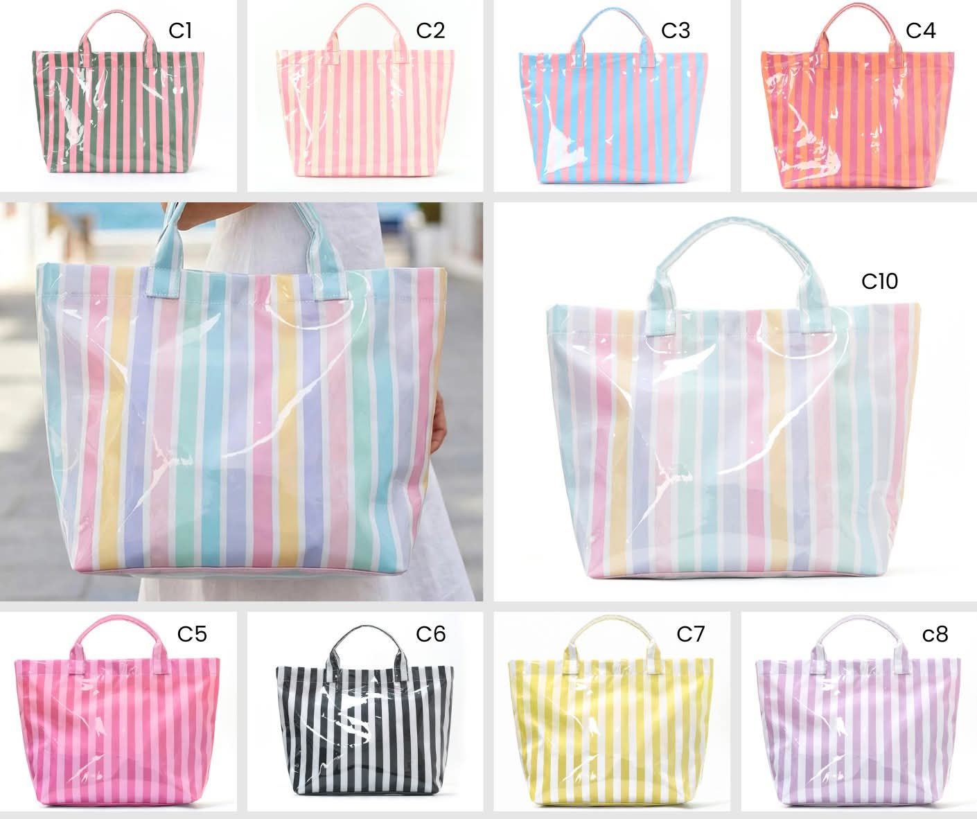 Vinyl Waterproof Tote