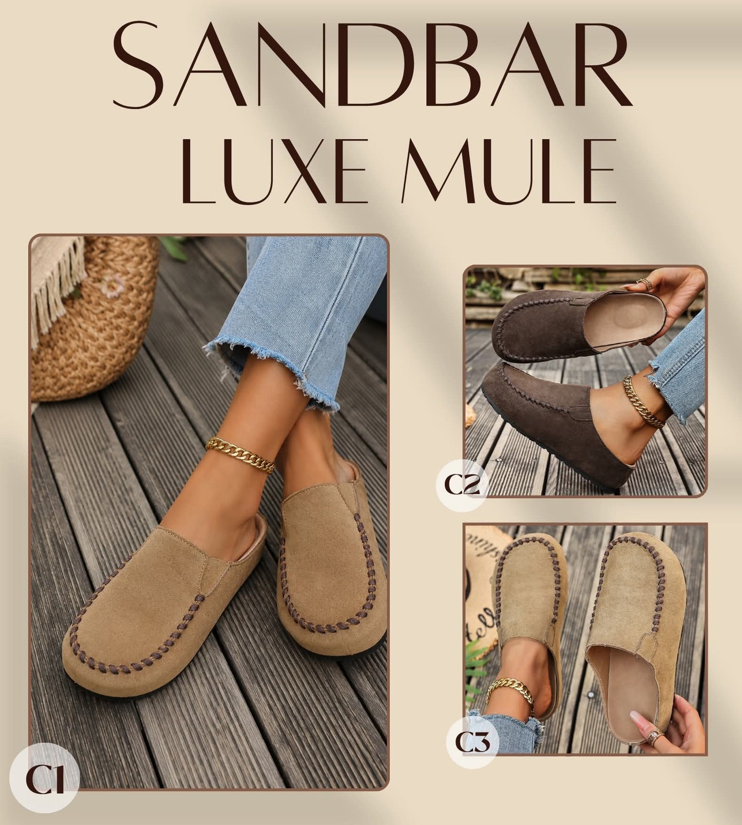 Sandbar Lux Mule