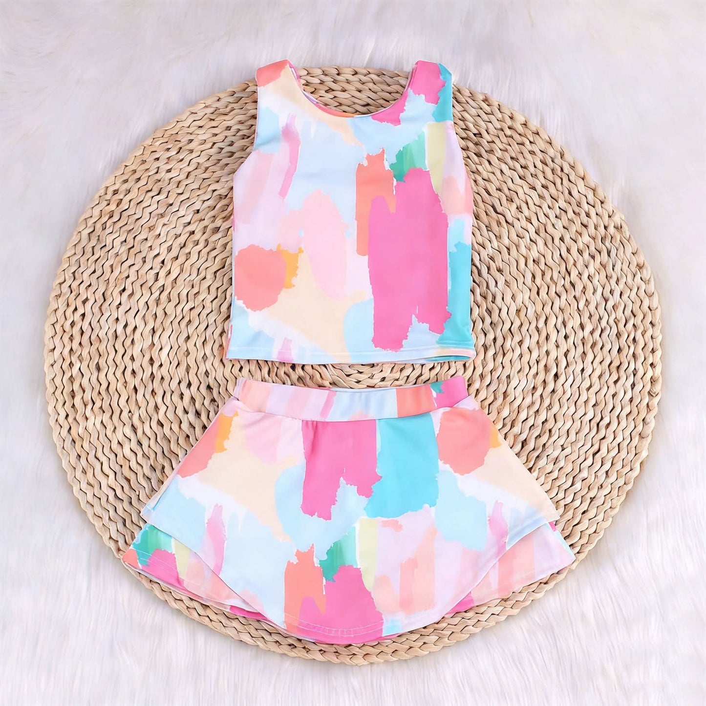Twirl and Tumble Skort Set