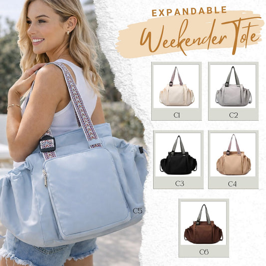 Expandable Weekender Tote