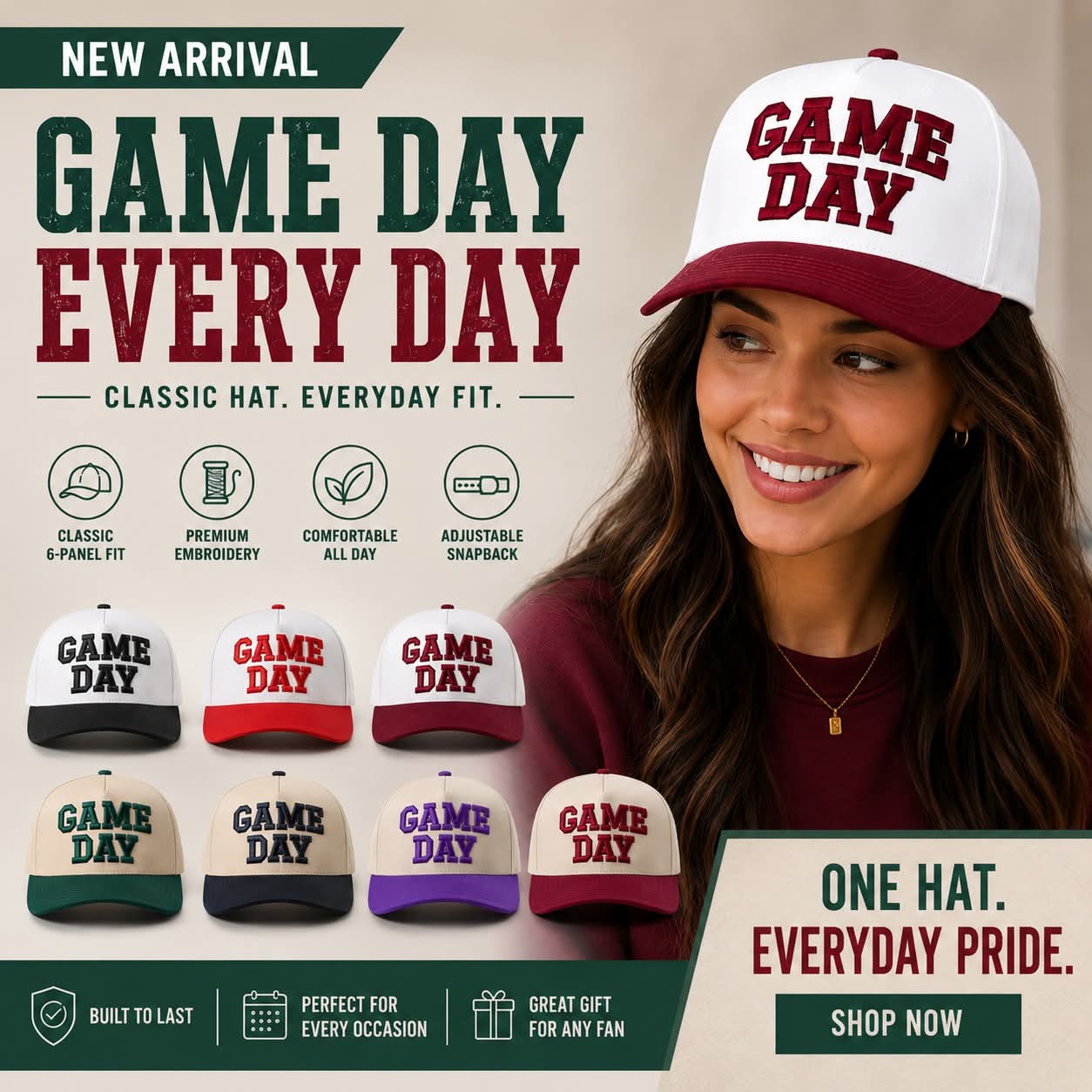 Game Day Hat