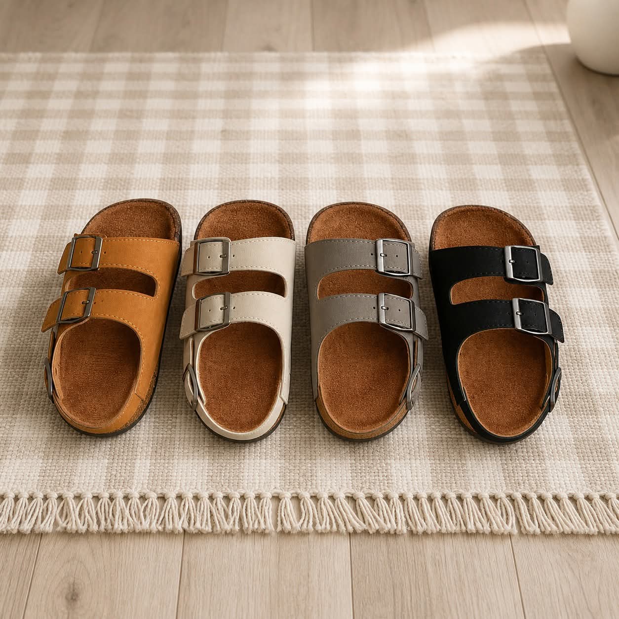 Double Buckle Kids Sandal