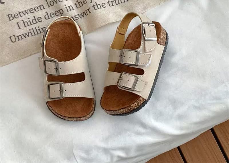 Double Buckle Kids Sandal