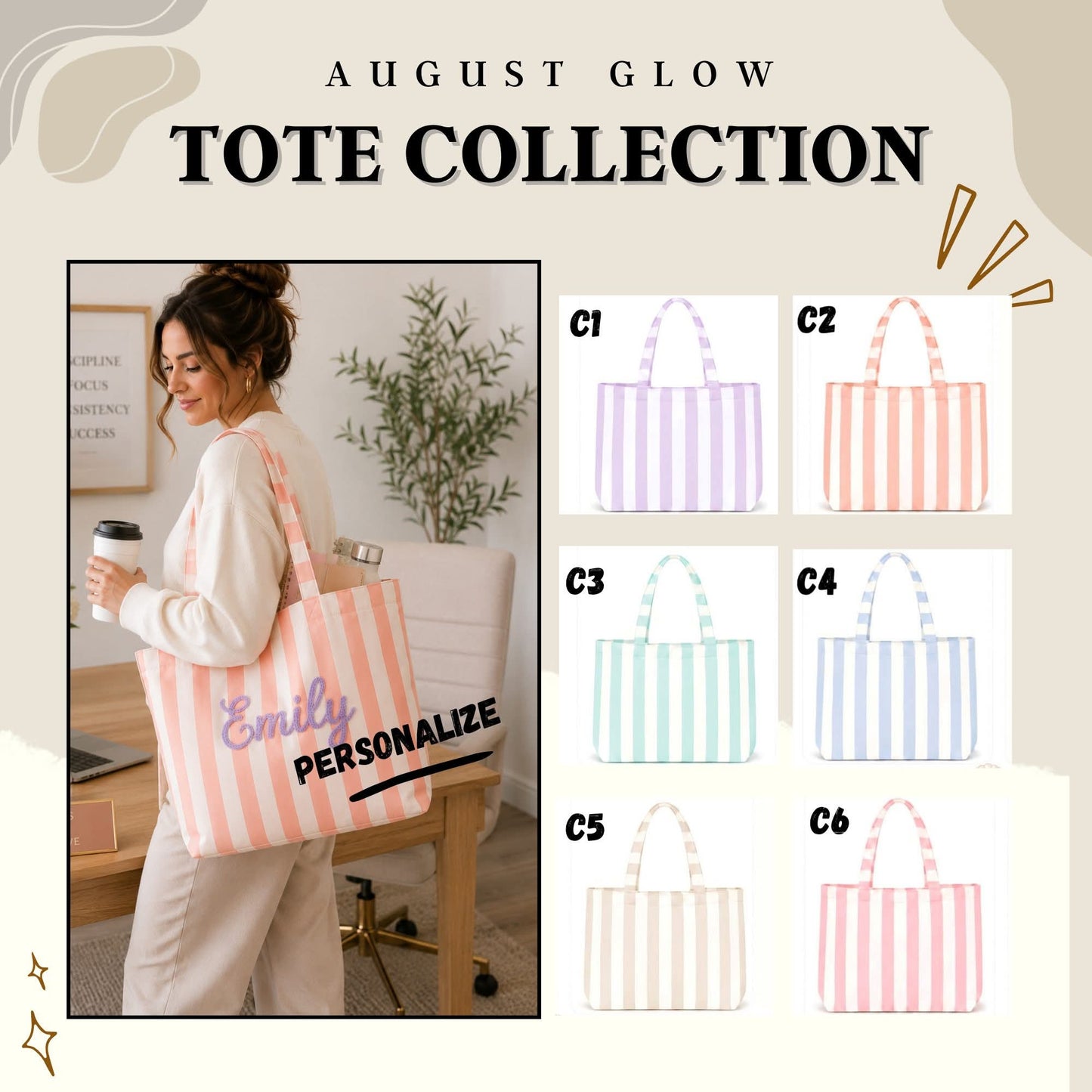 August Glow Tote