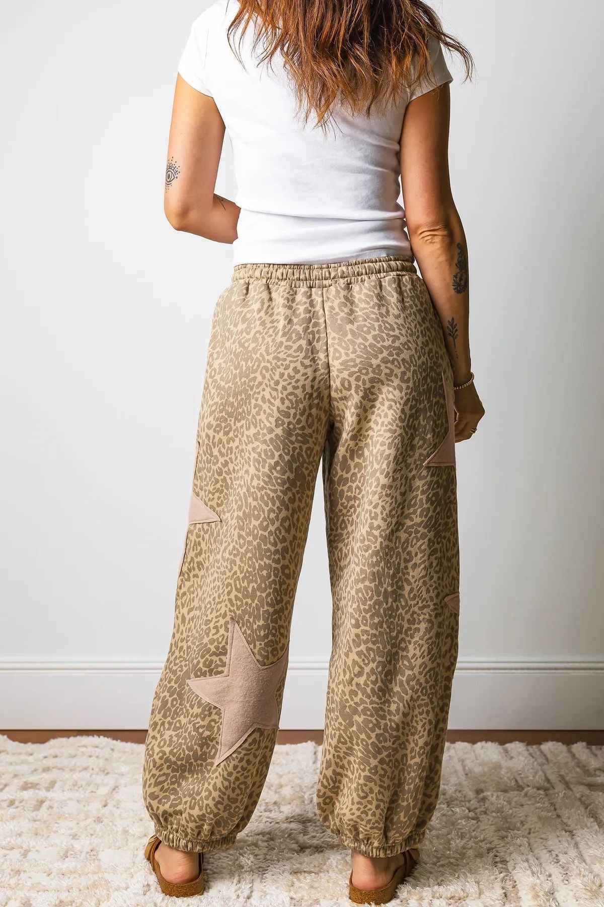 Leopard Star Pants