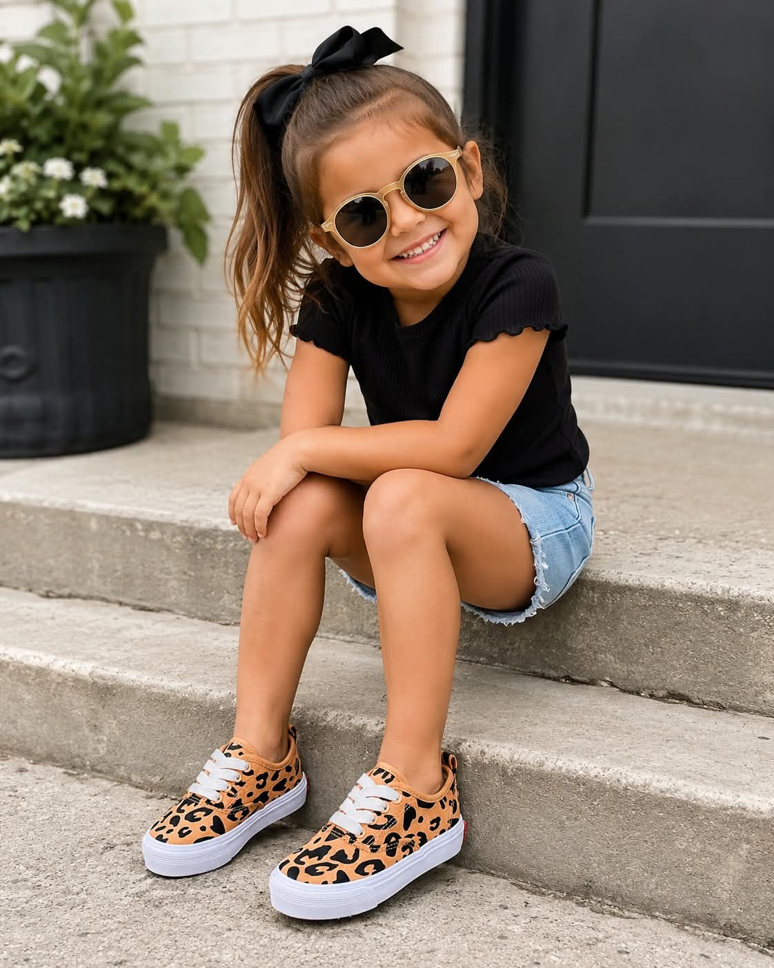Kids Canvas Lace Up Shoes