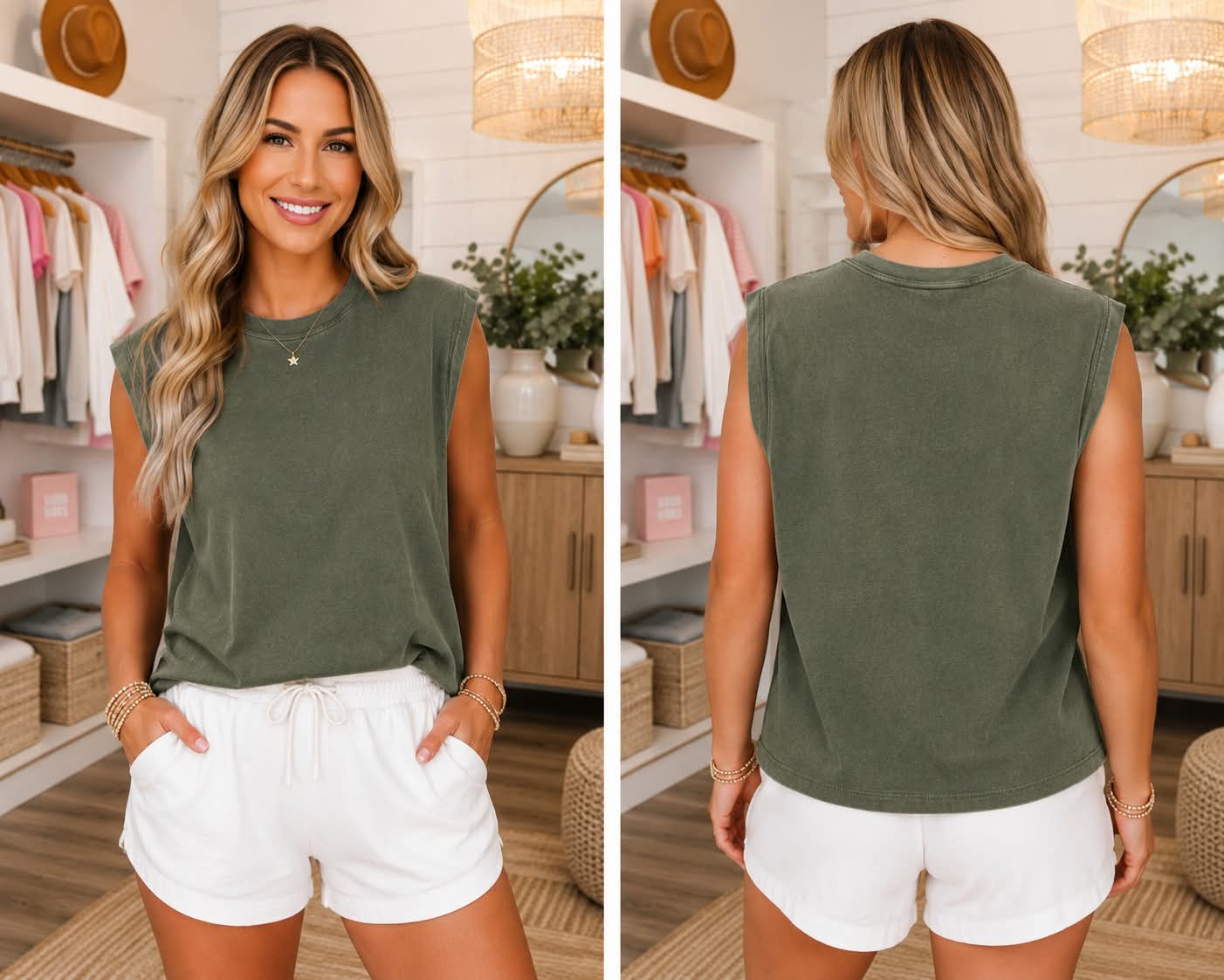 Mineral Washed Oversized Tank