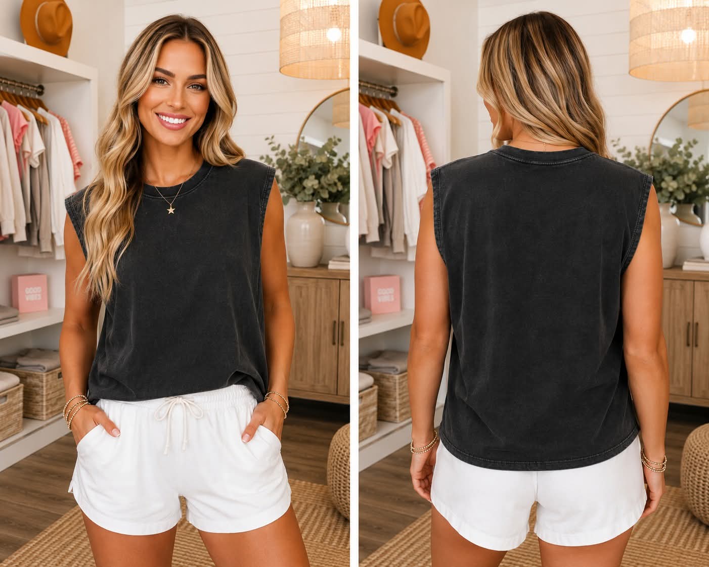 Mineral Washed Oversized Tank
