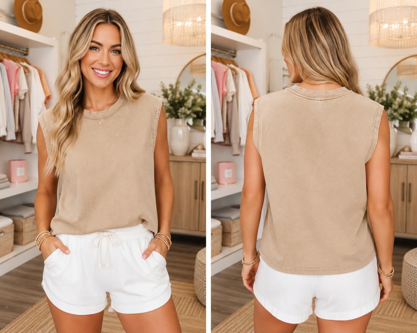 Mineral Washed Oversized Tank