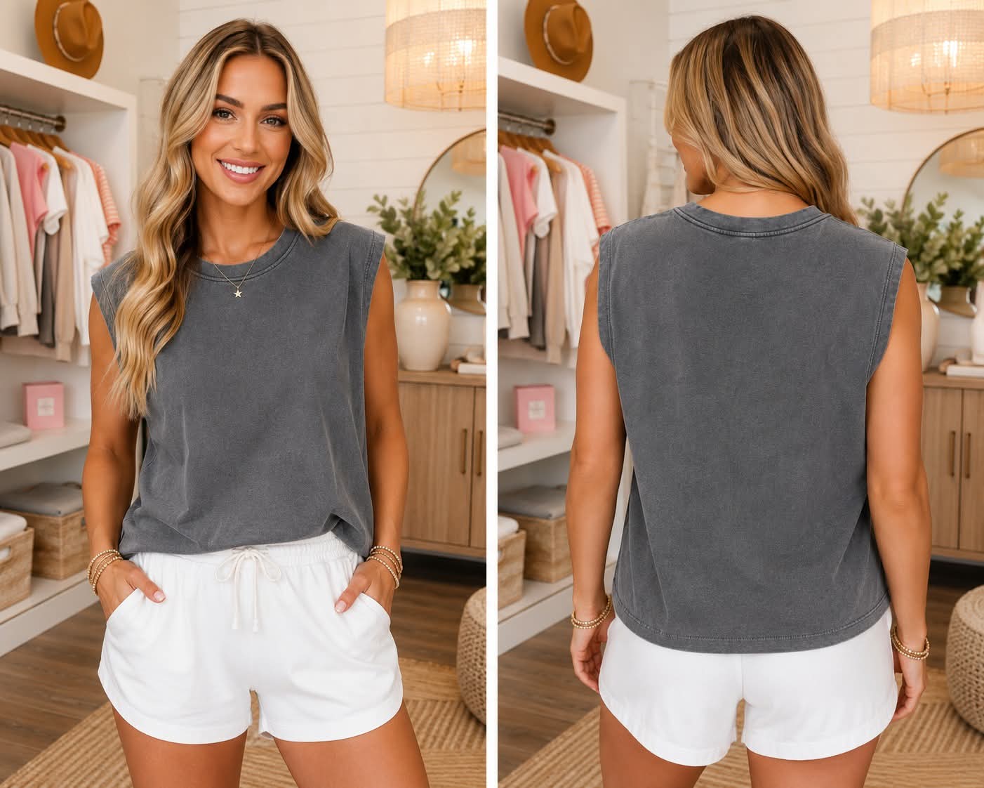 Mineral Washed Oversized Tank
