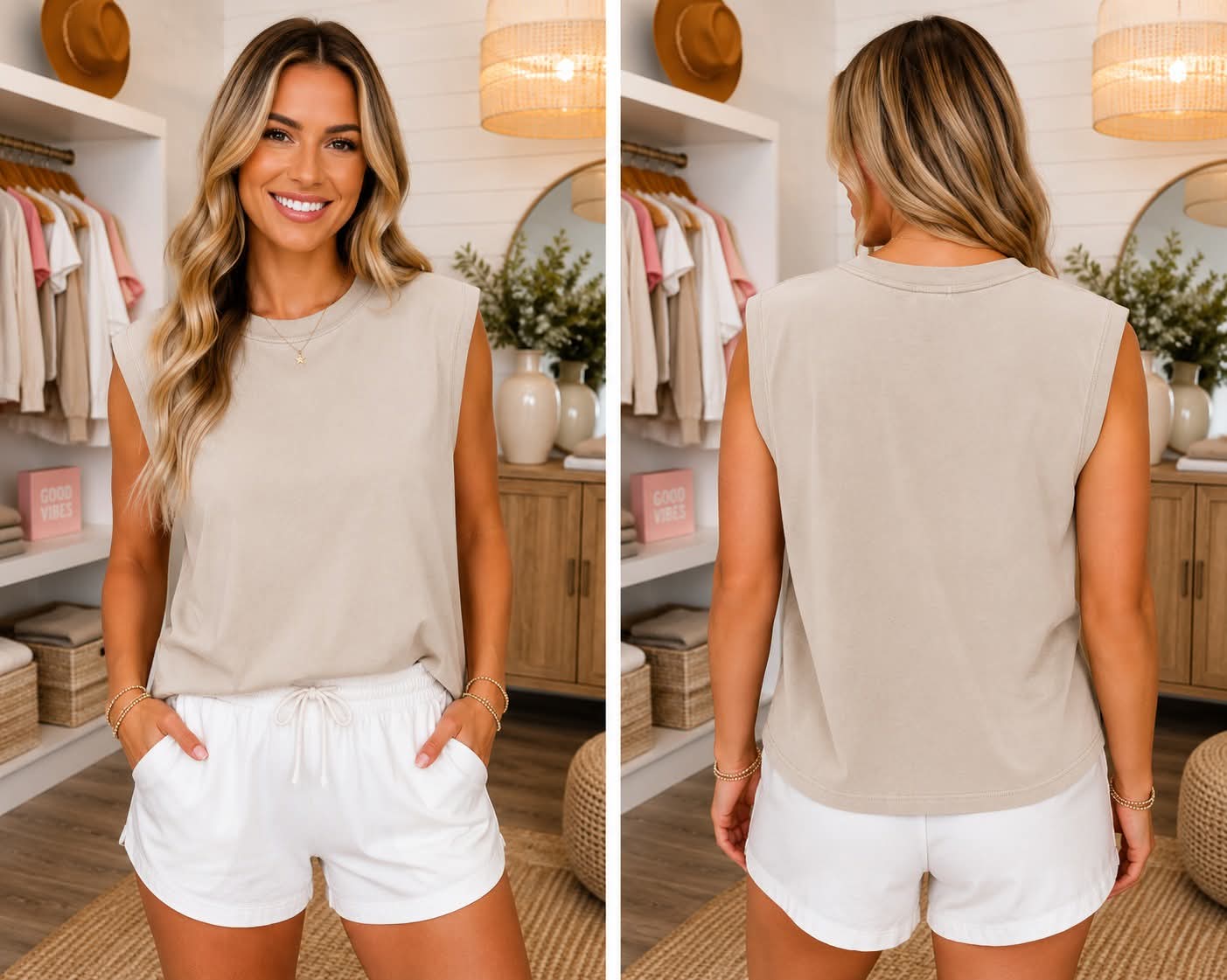 Mineral Washed Oversized Tank