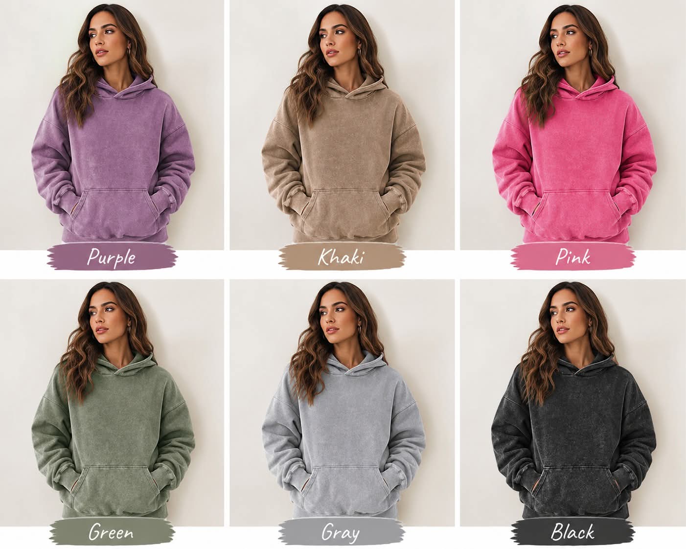 Mineral Washed Lightweight Hoodie