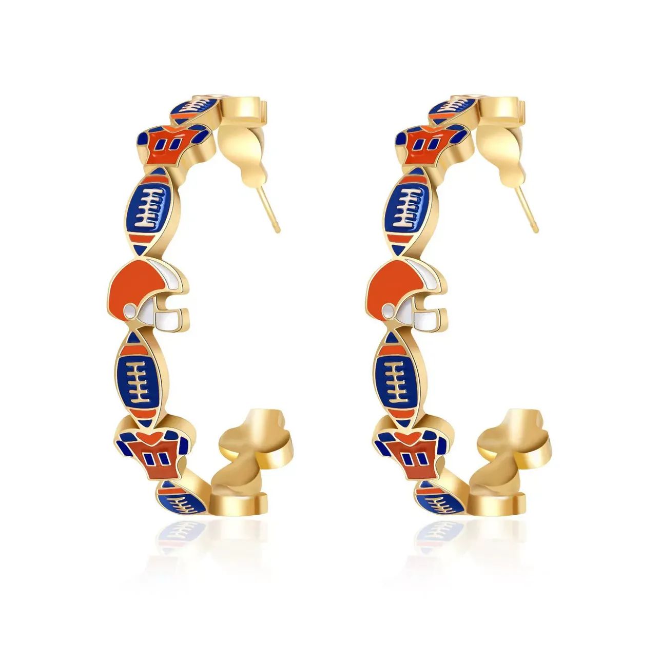 Gane Day Hoop Earrings