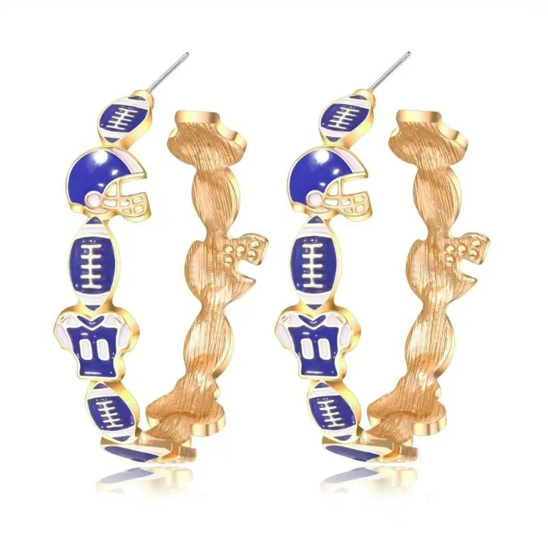 Gane Day Hoop Earrings