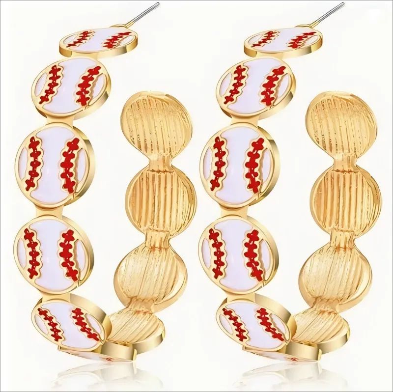 Gane Day Hoop Earrings