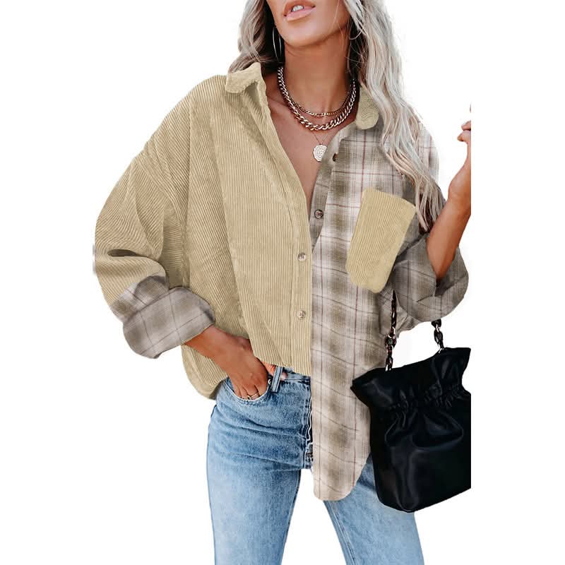 Amelia Patchwork Shacket