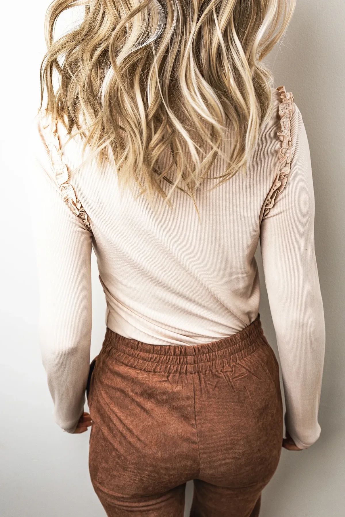 Willow Ruffle Knit