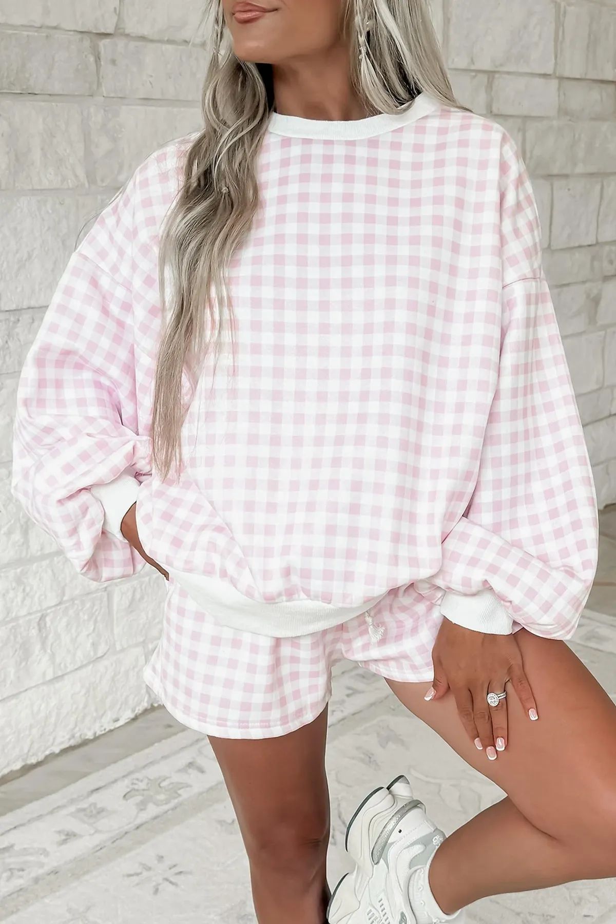 Marlowe Gingham Lounge Set