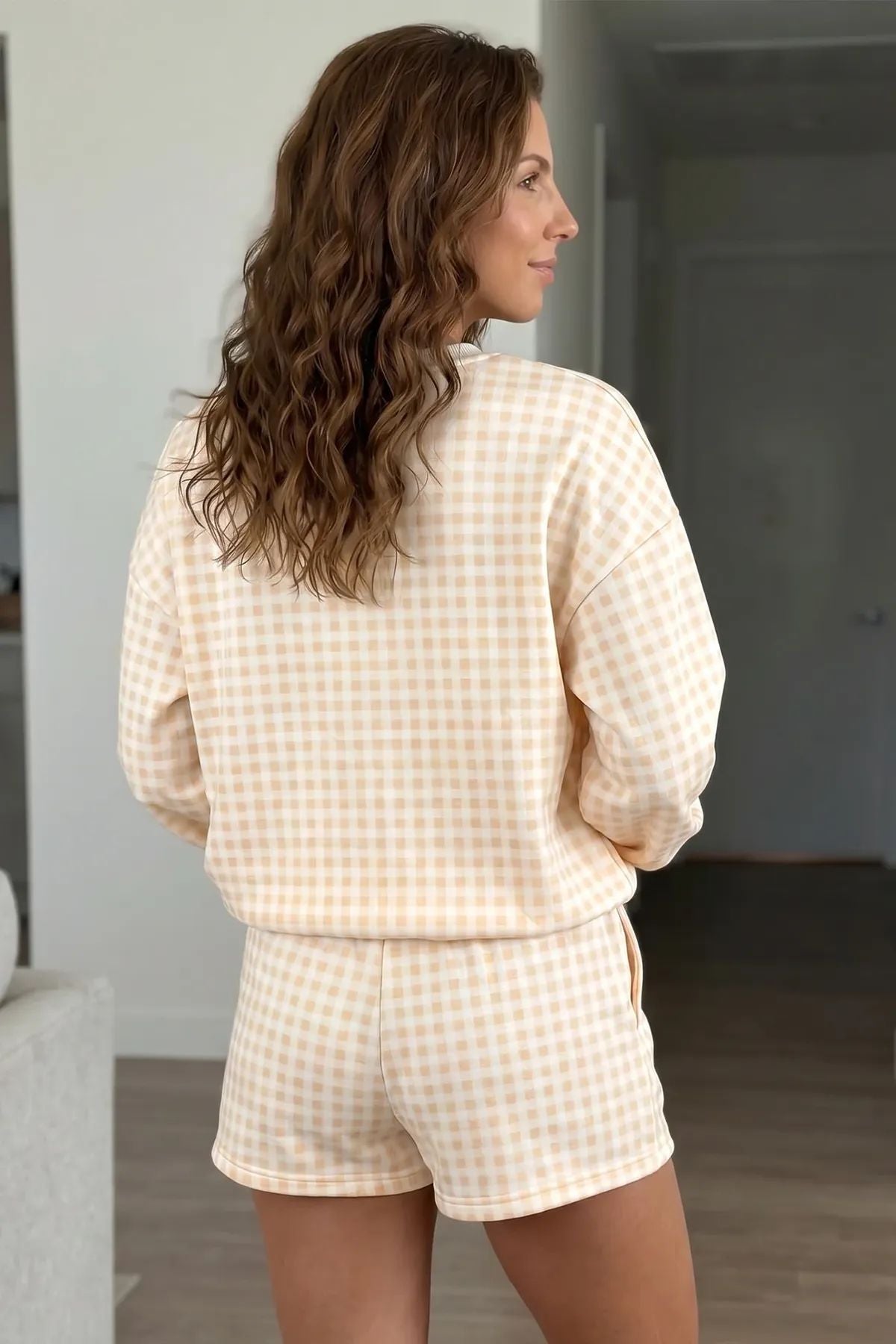 Marlowe Gingham Lounge Set