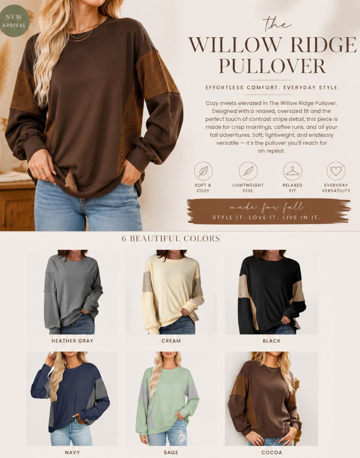 Willow Ridge Pullover
