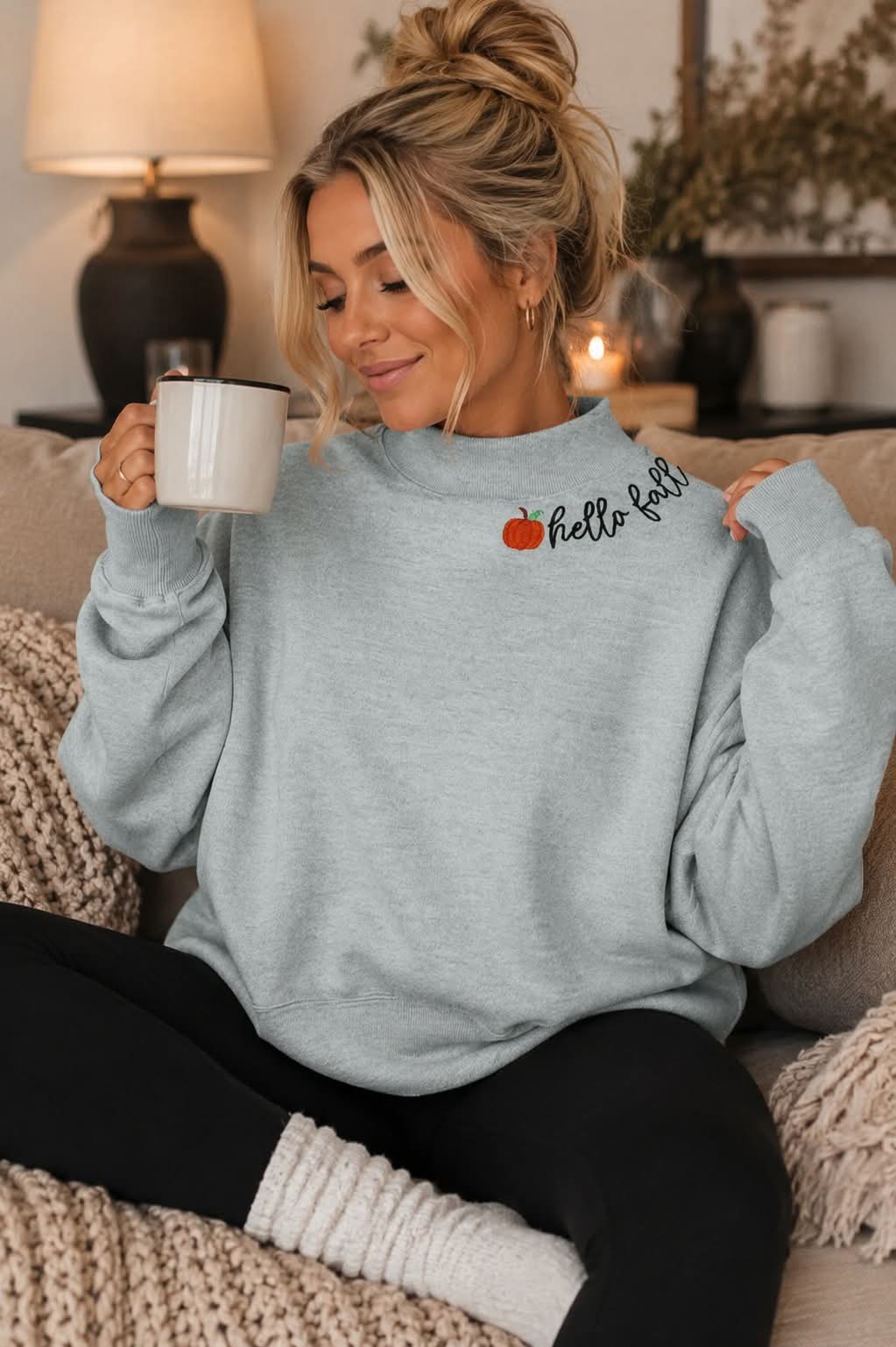 Harvest Script Pullover