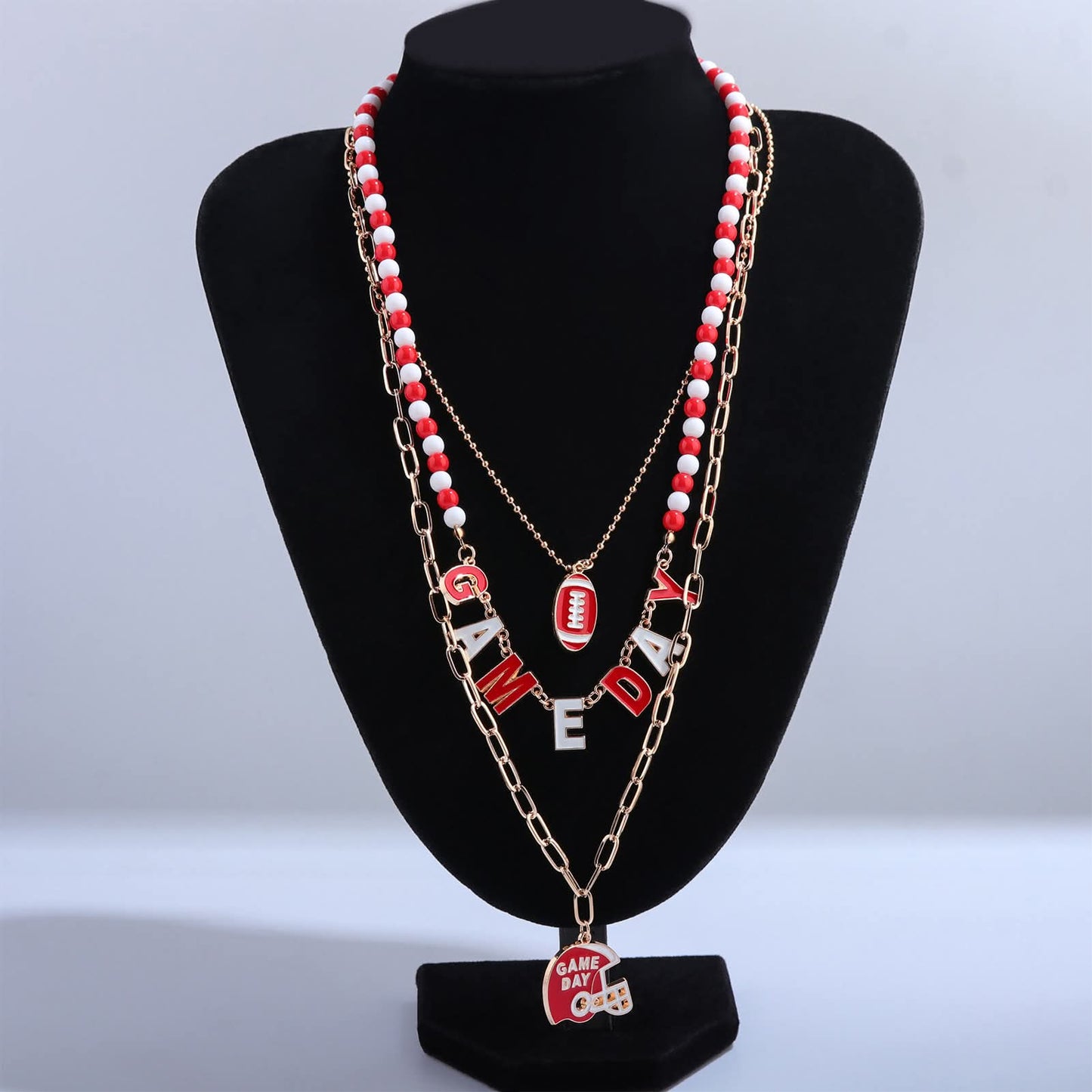 Game Day Layered Necklace