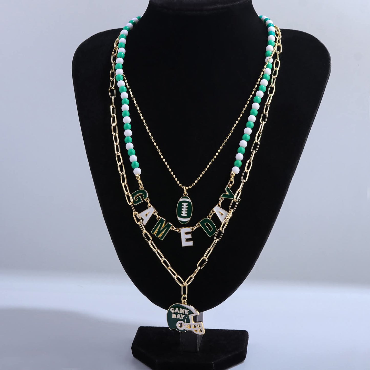 Game Day Layered Necklace