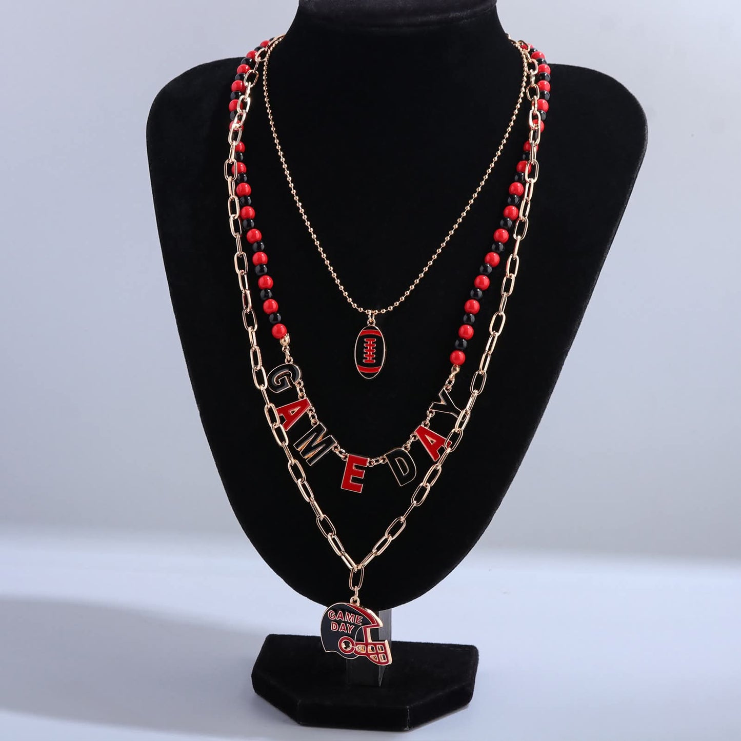 Game Day Layered Necklace