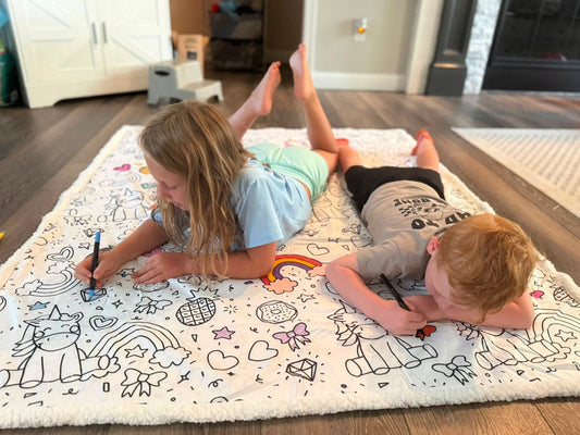 Custom Coloring Blanket (40x60)