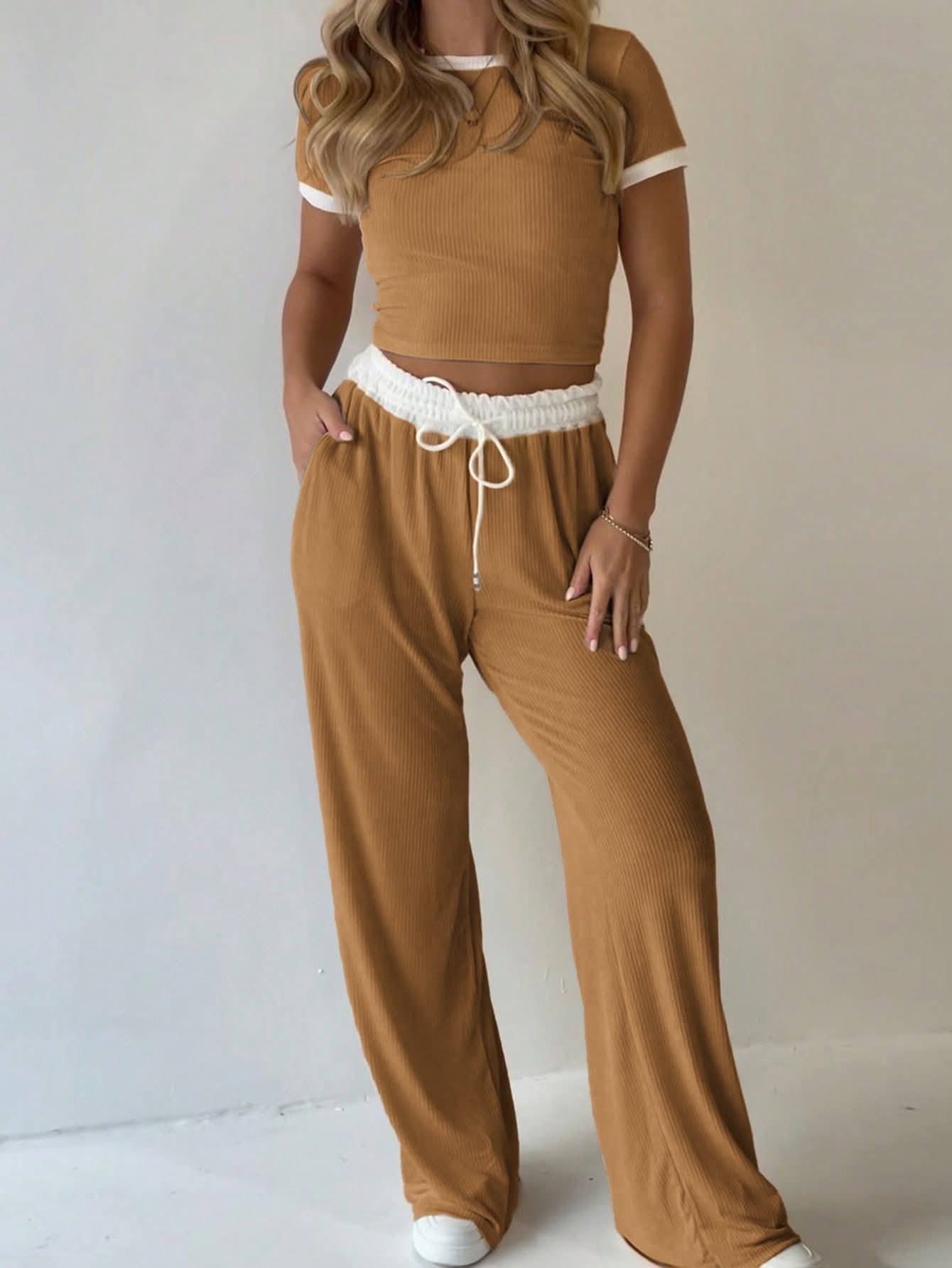Cozy Ribbed Lounge Set