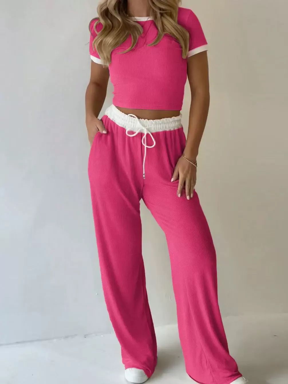 Cozy Ribbed Lounge Set