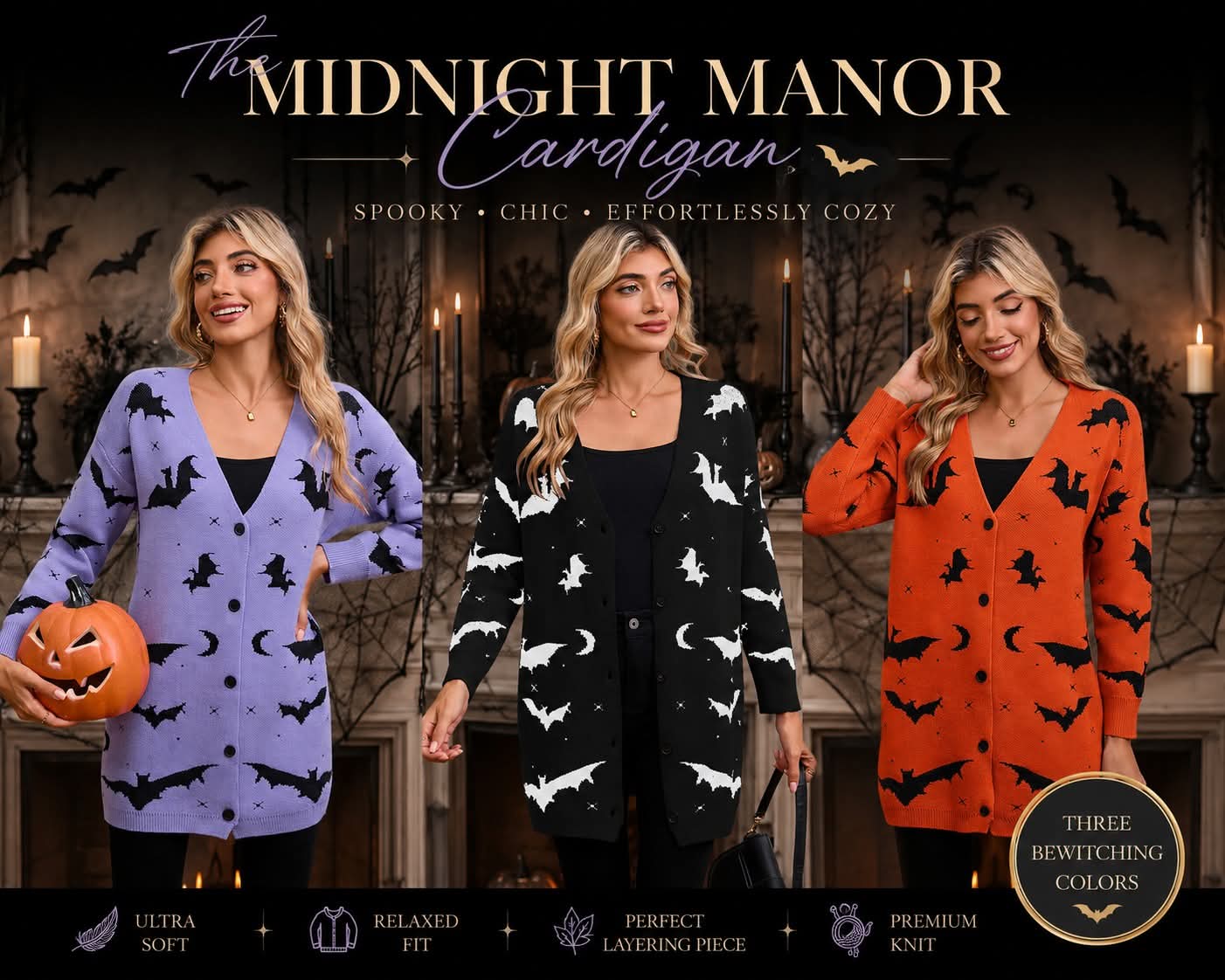 Midnight Manor Cardigan