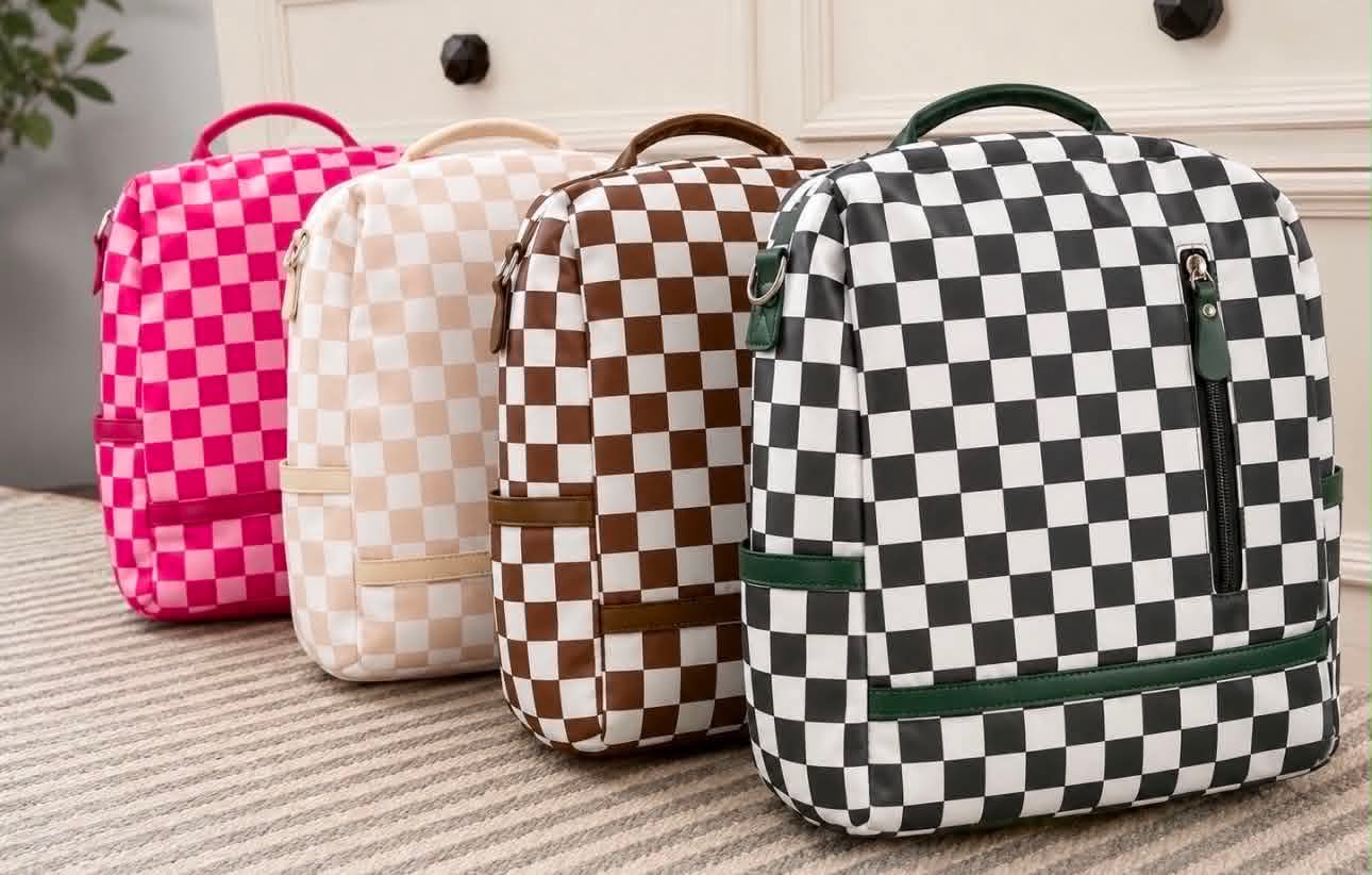 Camden Check Backpack