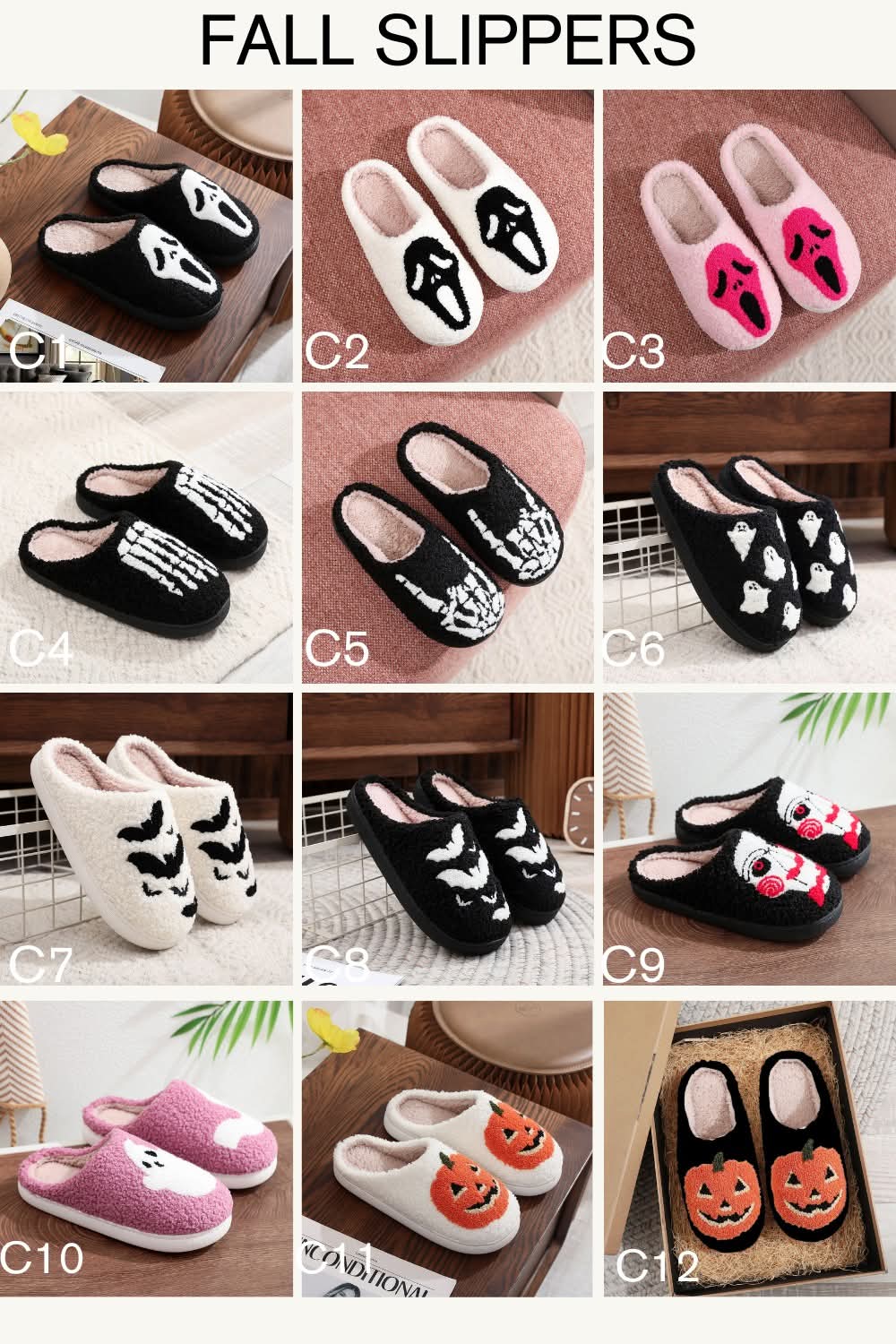 Haunted Hollow Slippers