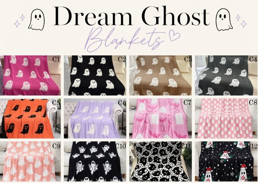 Dream Ghost Blankets