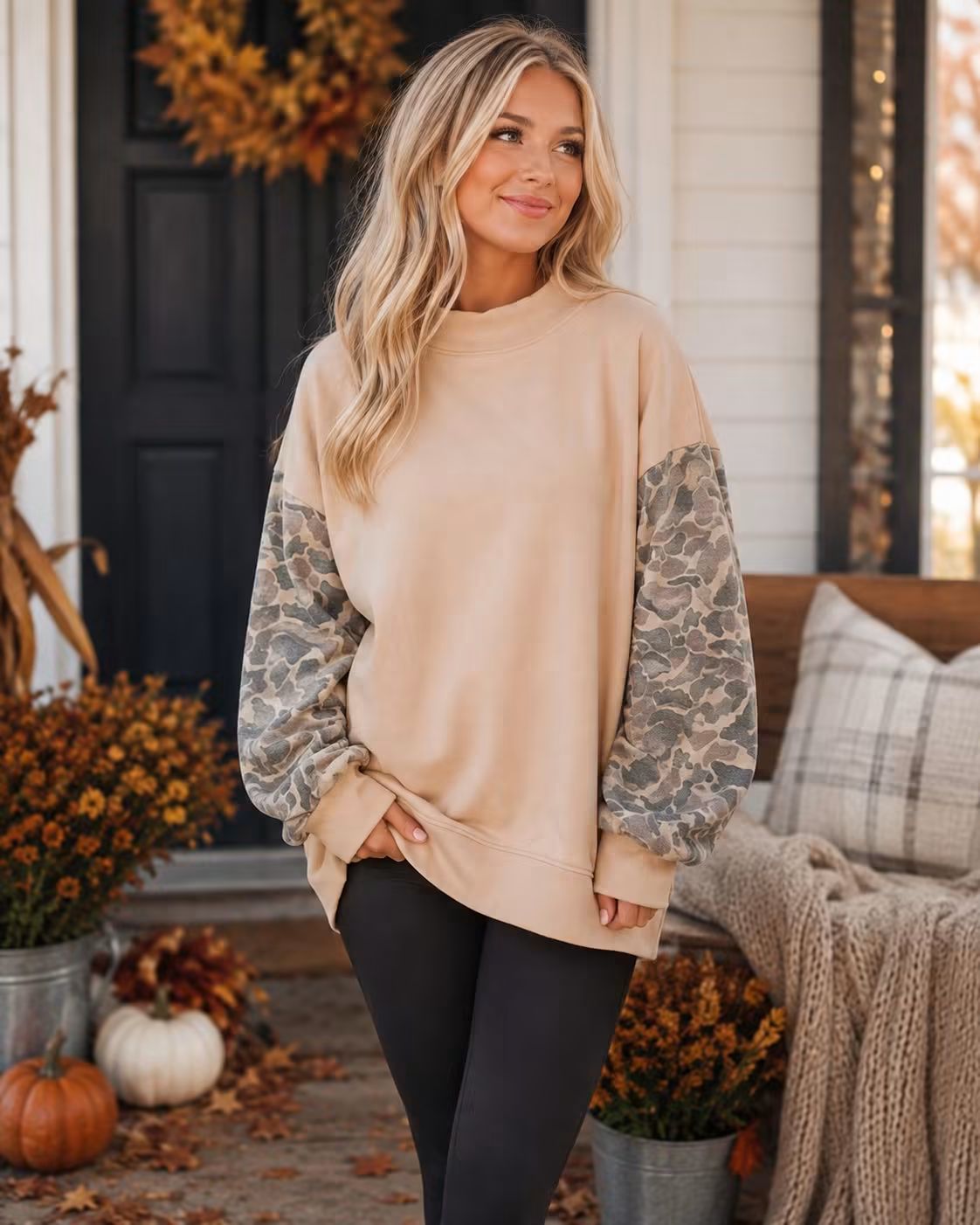 Briarwood Camo Pullover