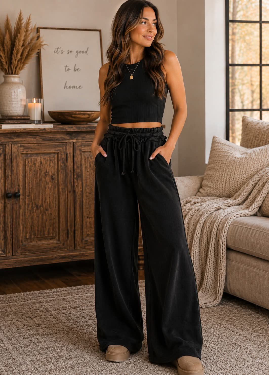 The After Hours Wide Leg Pant