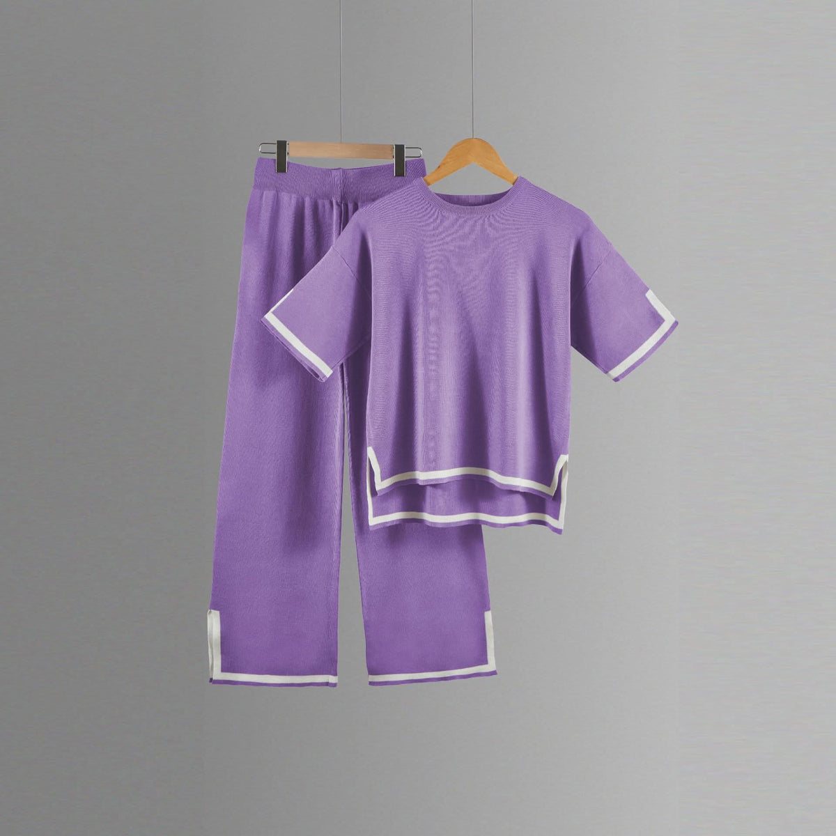 The Wren Contrast Knit Set