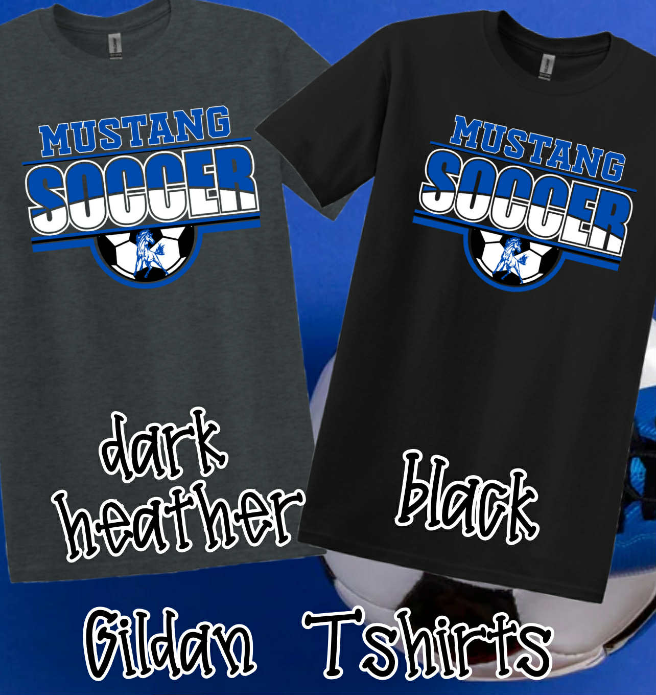 Mustang Soccer Tee