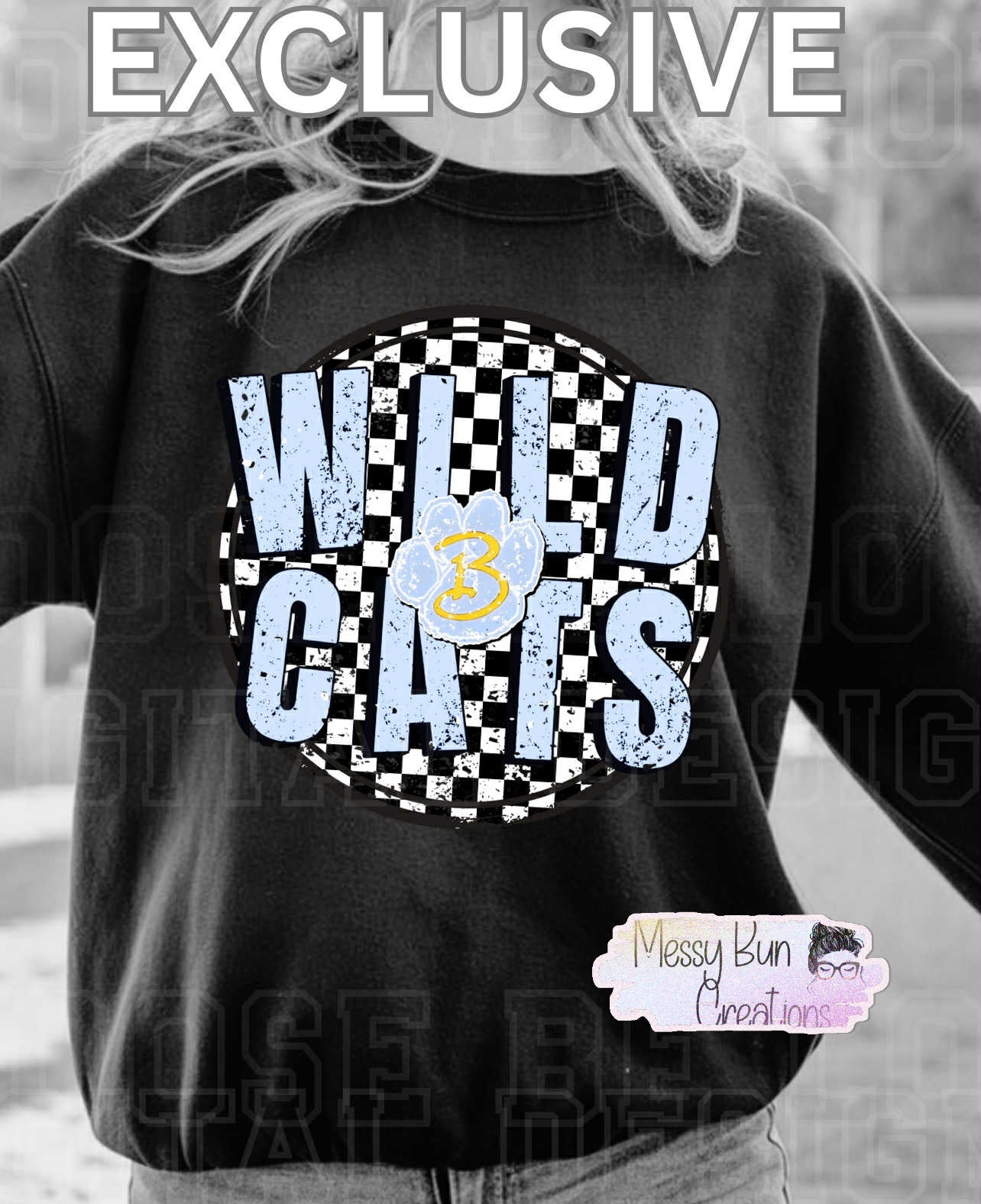 Wildcats Checkered Crew