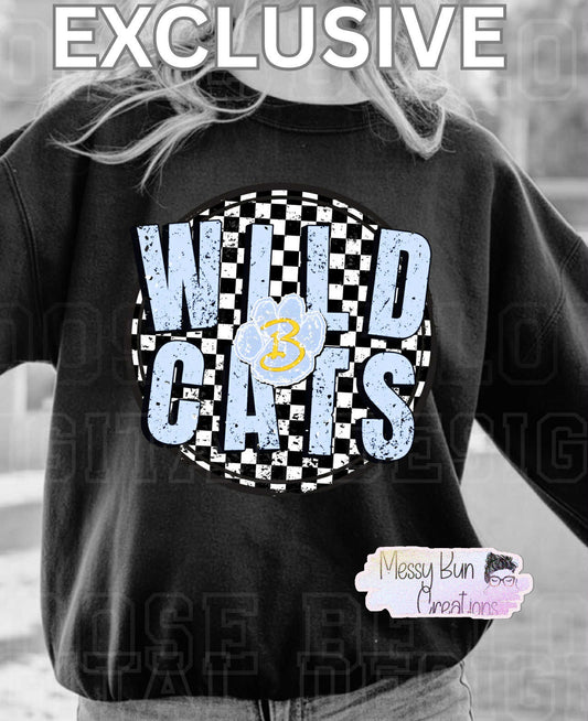 Wildcats Checkered Crew