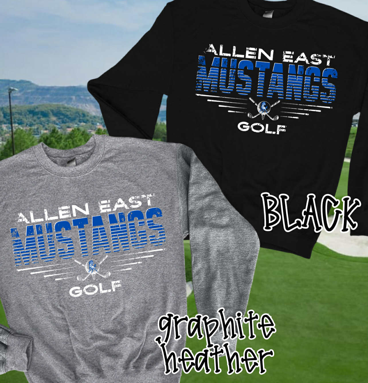 Mustangs Golf Crew