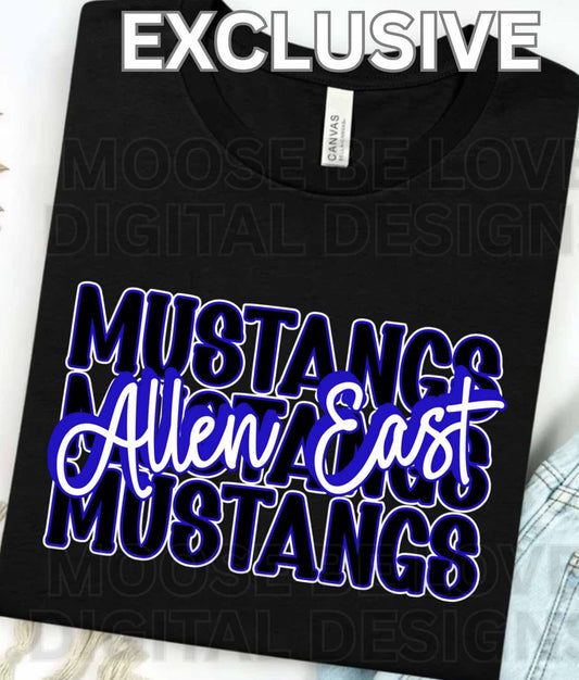 Mustangs Triple