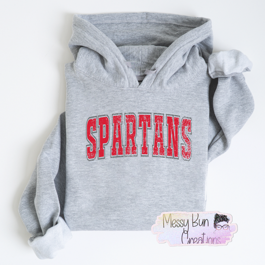 Spartan Grunge Hoodie